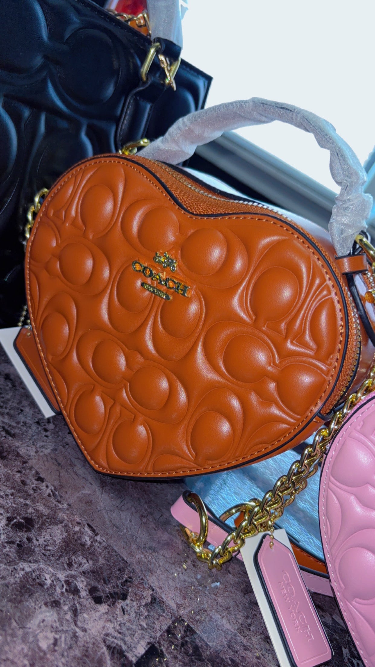 Heart shape bags