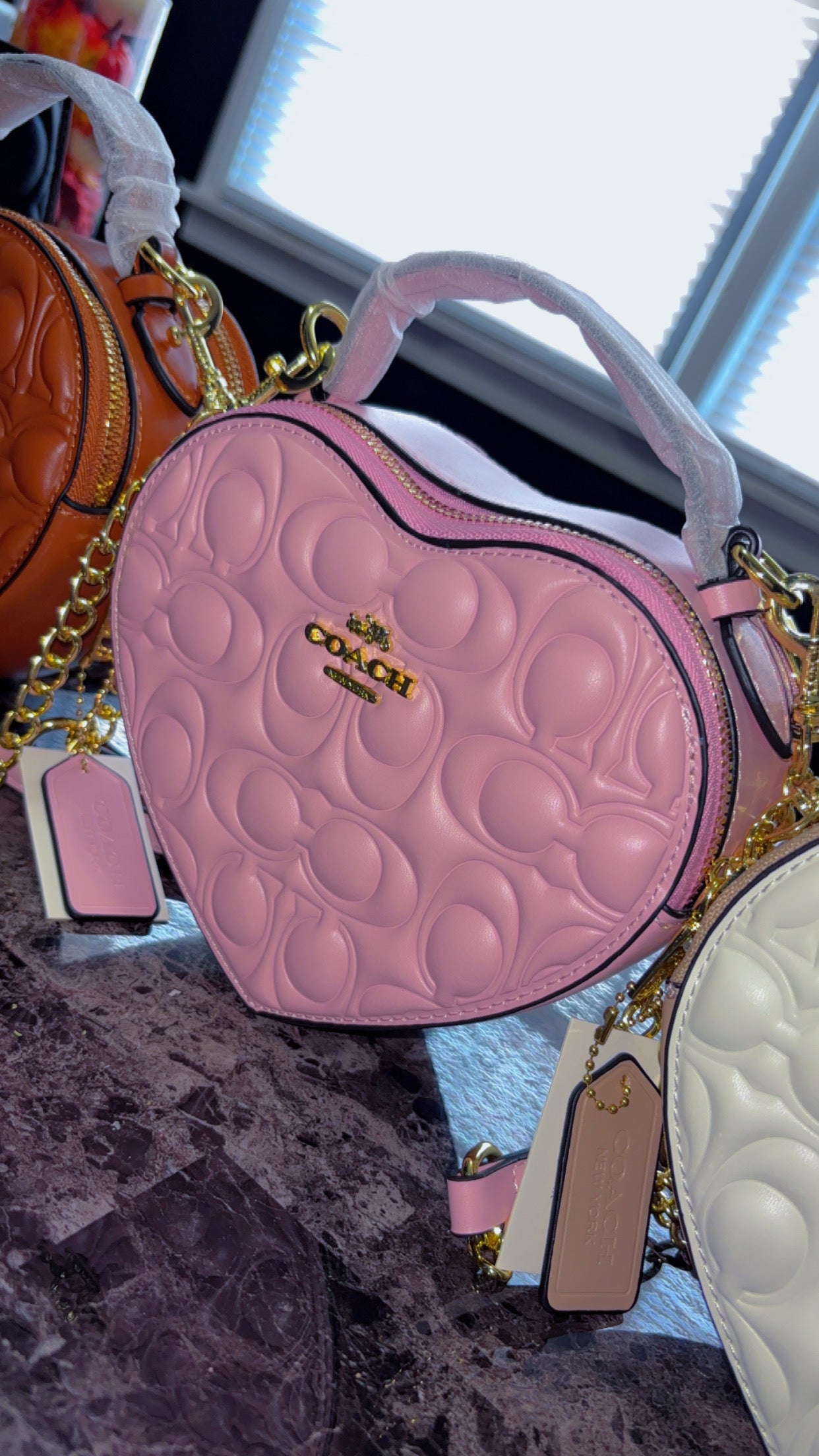 Heart shape bags