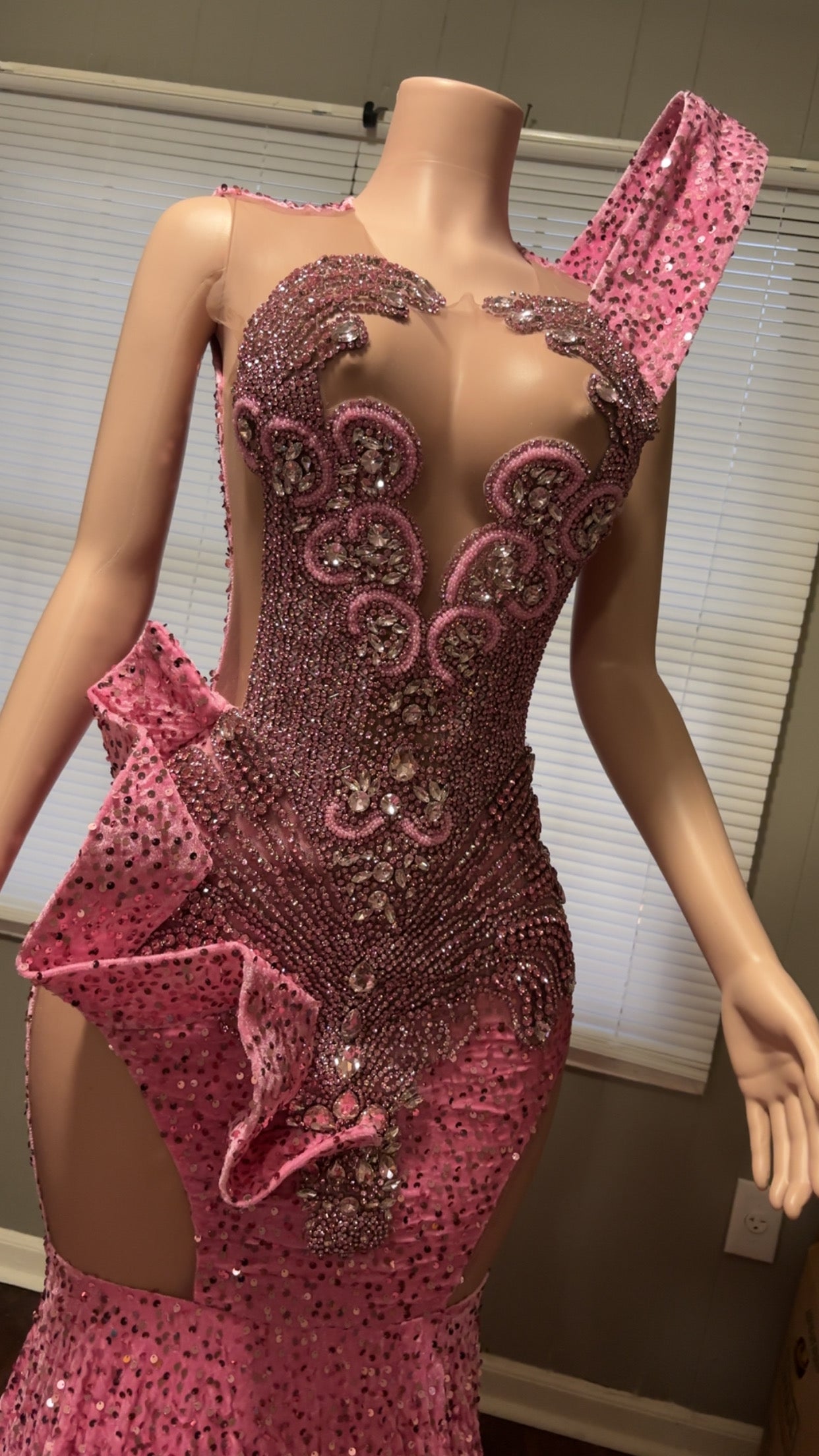 Barbie diamond prom dress
