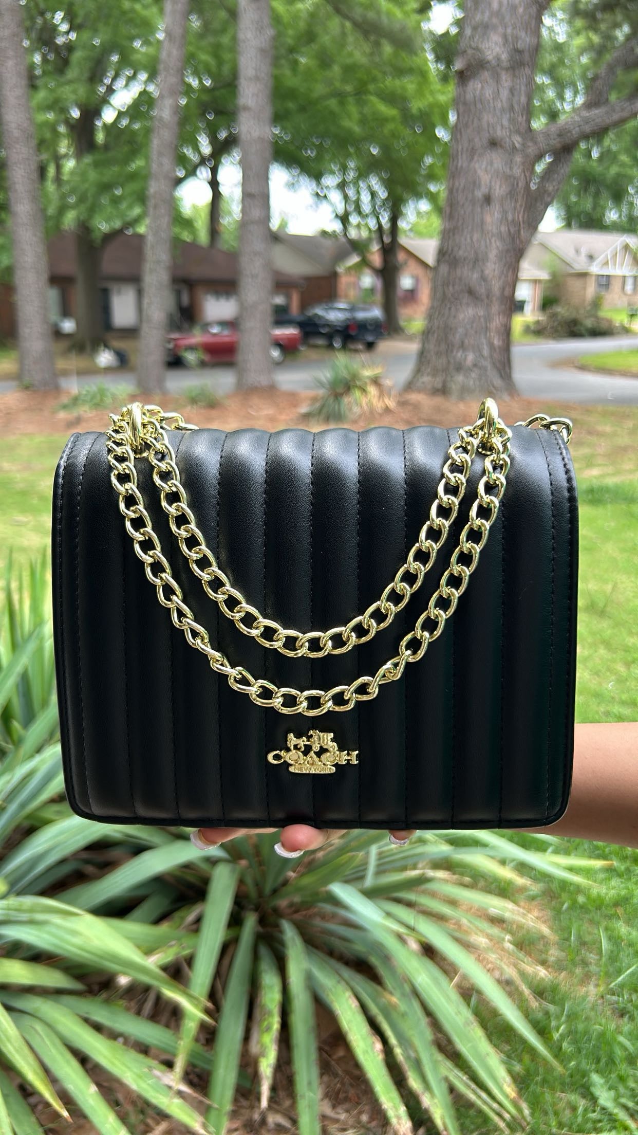 Chain coach bag